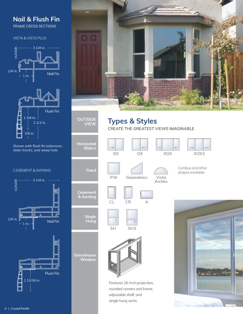 CrystalCA Vista Series Brochure - Trinity Window Products