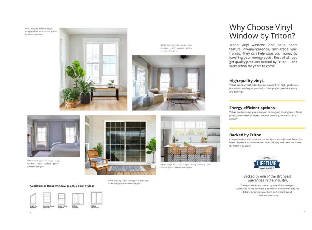 Vinyl by Triton - Trinity Window Products